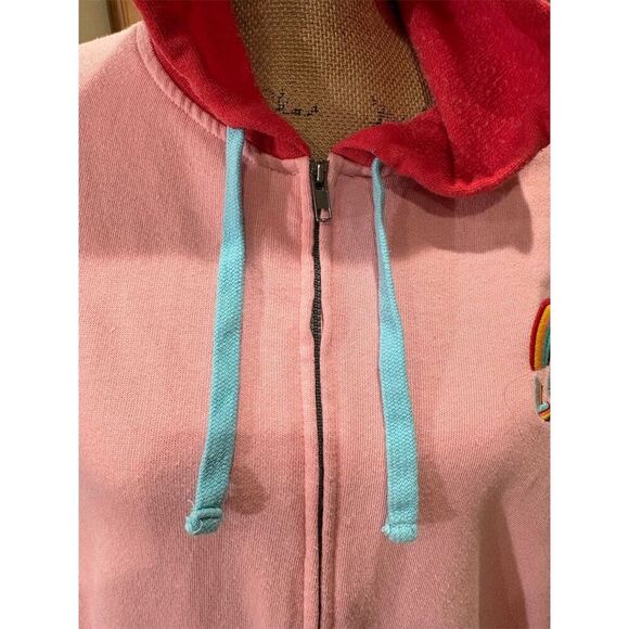 SO Women's Multicolor Zippered Hoodie Jacket Size S - Picture 3 of 13